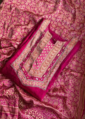 Pink Ajrakh Dress Suit