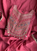 Peach Bloom Indo-Western 3 piece  Set